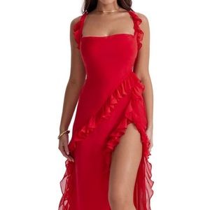 House of CB slit dress